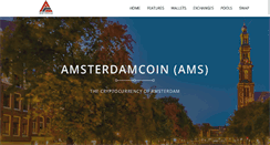Desktop Screenshot of amsterdamcoin.com